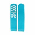 Mckesson Paw Prints Slipper Socks, Aqua, One Size Fits Most, 192PK 40-1069